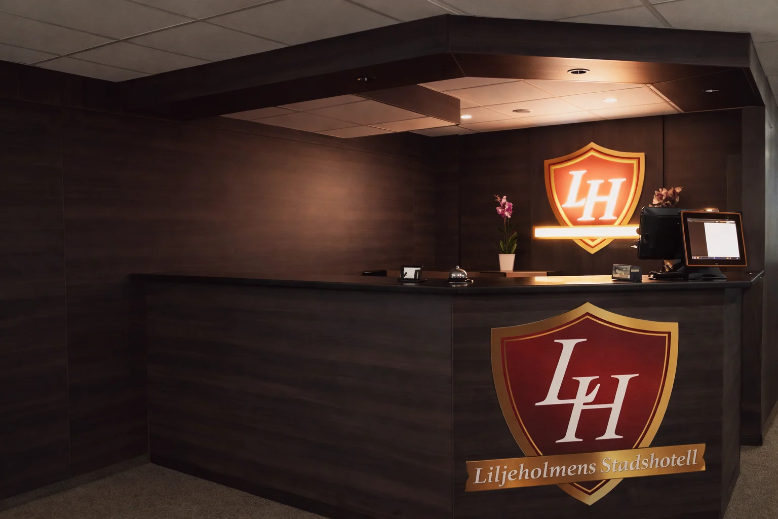 Hotellets reception