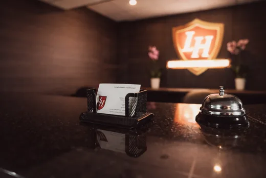 Detalj i receptionen